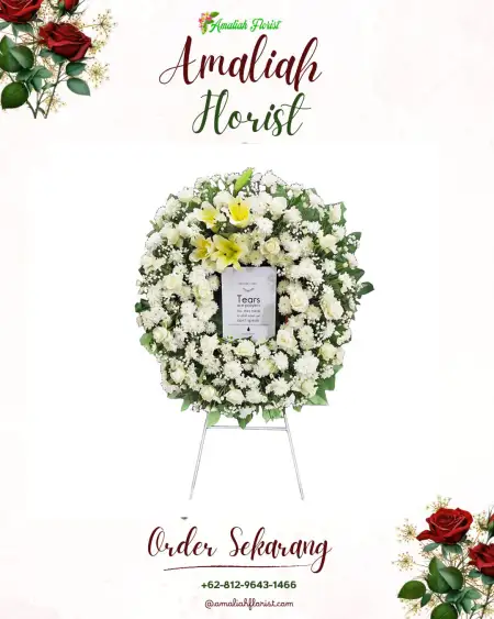 Krans Bunga Duka Dewa Agung